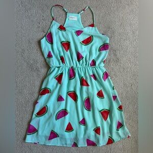 Everly Blue and Watermelon Sundress